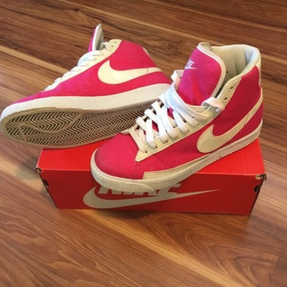 COPY - Nike Blazers old school sparkly pink rare htf